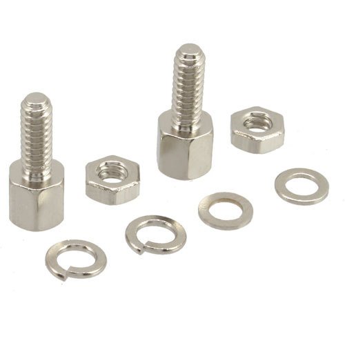 10er Set Schraubensatz (SUB-D Befestigungssatz), 8-teilig