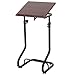 Produktbild Laptoptisch Bakersfield, Notebooktisch Laptopständer, höhenverstellbar schwenkbar ~ Walnuss-Optik