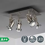 MODERN - Die Spotleuchte überzeugt mit schlichter Eleganz und Zeitlosigkeit. Ideal zur Beleuchtung von Wohnräumen wie Wohnzimmer, Küche, Flur oder Schlafzimmer im angesagten Industrial Chic.