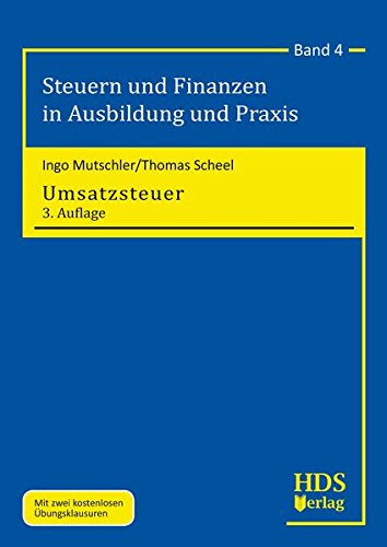 Preisvergleich Produktbild Steuern und Finanzen in Ausbildung und Praxis / Umsatzsteuer