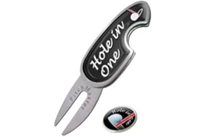 HOLE IN ONE PITCHMASTER DIVOT TOOL, PITCHMARK REPAIRER BY ASBRI GOLF by Asbri