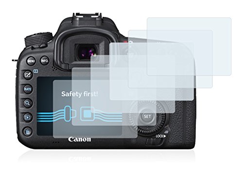 Savvies Canon EOS 7D Mark II Film Protection 6 Pi ces Protection cran Film Protecteur Savvies Canon EOS 7D Mark II Film Protection 6 Pi ces Protection cran Film Protecteur