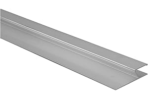 Stadia in alluminio con profilo H Lamel - Lunghezza: 200 cm