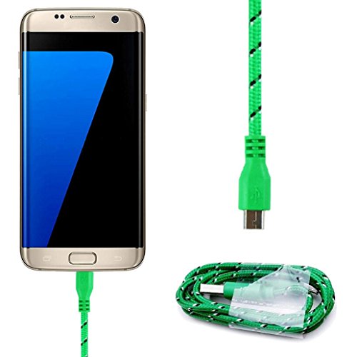 Huihong Super Lang Micro USB 3m 10ft Datenkabel Daten Sync Kabel LadegeräT FüR Handy (Grün) - 2