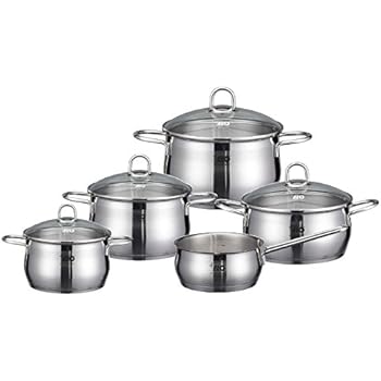 ELO 90516 Topfset Platin 5 - teilig: Amazon.de: Küche