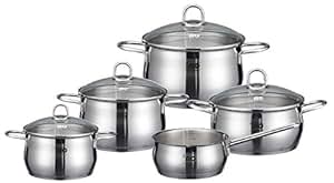 ELO 90516 Topfset Platin 5 - teilig: Amazon.de: Küche