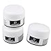 FACILLA® 3 Crystal Acrylic Powder For Nail Art White/Pink/Clear [Misc.]