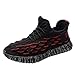 Produktbild Suitray Herren Turnschuhe Mode Mesh Atmungsaktiv Sportschuhe Geflochtene Schnur Sneaker Cool Laufschuhe Joggingschuhe Sport Schuhe Freizeitschuhe Männer Streetwear Schuhe Sneaker Boots Stiefel