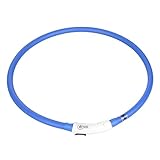 Pixnor LED Sicherheitshalsband Einstellbare USB aufladbarer...