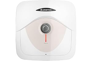 Ariston 3100853 Elektrisk varmvattenberedare, tvättstuga, 10 litri-Sottolavello