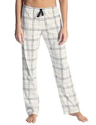 CALIDA Favourites Trend 4 Bas De Pyjama, Blanc, Large (Taille Fabricant:): Femme