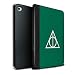 Produktbild Stuff4® PU-Leder Hülle/Case/Brieftasche für Apple iPad Mini 4 Tablet/Grün Muster/Heiligtümer Todes Inspiriert Kollektion