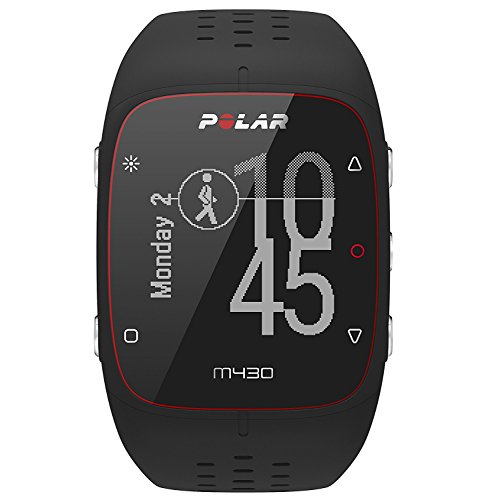 Polar M430, Orologio con GPS Unisex â€“ Adulto, Nero, M/L