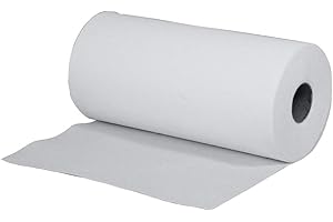 1 x White 2 Ply Hygiene Roll/Wipe. 24cm Wide x 50m Long (9.5" x 164') Desk Roll from Simply Direct