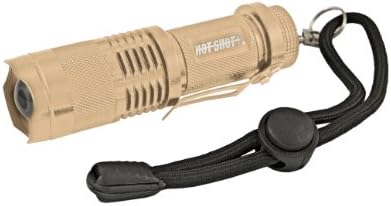 Hot Shot Tactical HS MINIDS Mini Tactical Light, 130 Lumens, Desert Sand