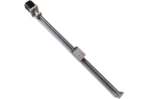 LEIPING Guía de Movimiento Lineal Guía Lineal de Alta Precisión Tabla CNC Tornillos de Esfera Nema 23 Motore 600mm Stroke