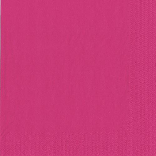 Servietten 2-lagig 40x40cm / fuchsia / (50St) Tischdeko Hochzeit Party PapStar uni - 2
