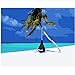 Produktbild LIWEIXKY Rahmenloses Ölgemälde Leinwand Bilder Wandkunst   Home Deco Blauen Himmel Ozean Bank Malerei Hd Druckt Poster Wohnzimmer 40X60Cm