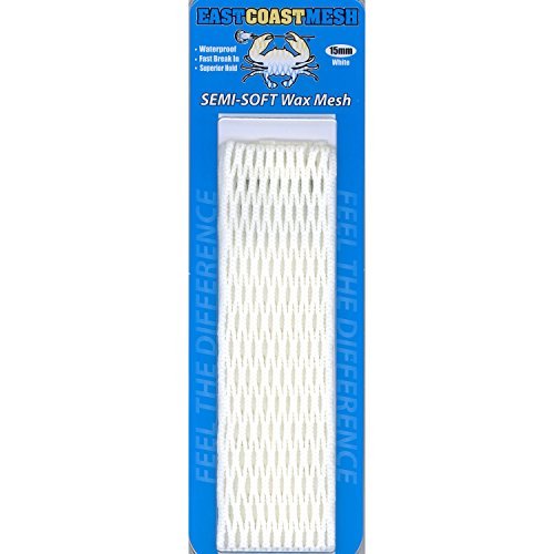East Coast Dyes Lacrosse Mesh East Coast Mesh White by East Coast Dyes