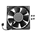 Produktbild KUNSE 9Cm 12V 2.5 Pin Computer Pc Cooling Fan CPU Cooler Radiator Two Ball Bearing 4400Rpm