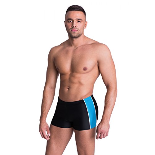 Herren Badeshorts Große Größen Badehose Kurz Schwimmhose Männer Schwarz Dunkelblau Grau Übergrößen 4XL 5XL 6XL 7Xl 8XL - 3