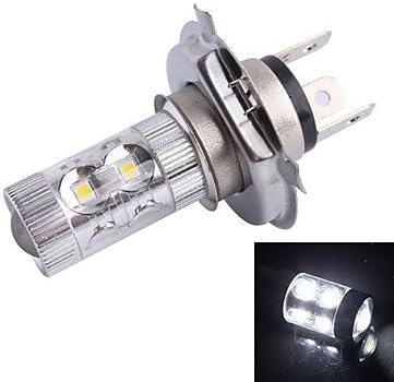 H4 60W 12x LED SMD 650LM 6500K White Light LED for Car Foglight Headlamp (DC12-24V)