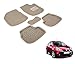 Auto Hub Premium 3D Car Mats For Renault Pulse - Beige RS.899.00
