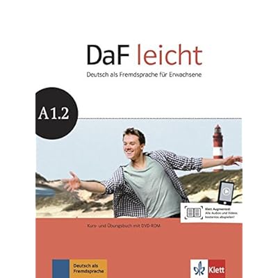 DaF leicht A1.2 : Kurs- und Ubungsbuch (1DVD)