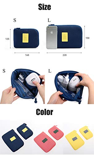 Preisvergleich Produktbild Strollway Badmöbel Zubehör Aufbewahrungstasche Multifunktionale Mode Reise Aufbewahrungstasche Digitalkabel Kopfhörer Halter Veranstalter (Farbe : L Watermelon Red)