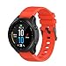 Produktbild Fcostume Ersatzarmband für Garmin Forerunner 945, Sport weich Silikonersatz Uhrenarmband SmartWatch WristBand Für Garmin Forerunner 945 (Orange)