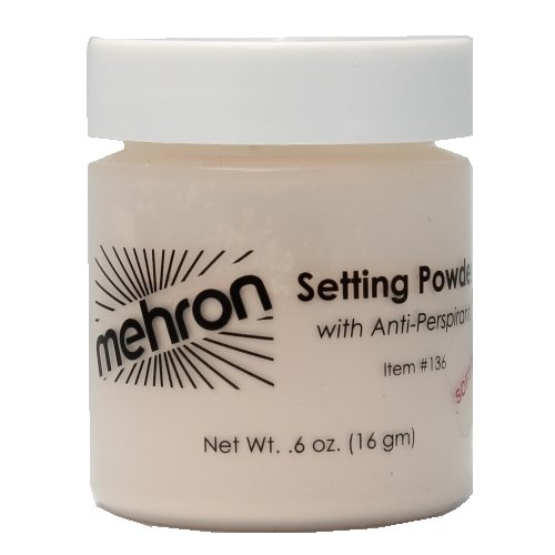 mehron UltraFine Setting Powder with Anti-Perspriant - Soft Beige
