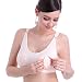 TANZKY® Women's Breast Feeding Hands Free Breastpump Double Pumping Bustier Bra (XL, Complexion)