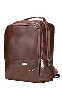 Flyit Laptop Leather Backpack 16