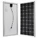 Produktbild RENOGY 100W 12 Volt Solarmodul Monokristallin Solarpanel Photovoltaik Solarzelle Ideal zum Aufladen von 12V Batterien Wohnmobil Garten Camper Boot