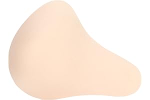 SHANRYA Protesi per mastectomia, seno artificiale simmetrico morbido, farcito, leggero, traspirante, per area esterna (sinistra L)