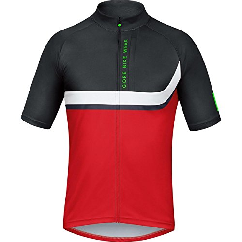GORE BIKE WEAR Herren Kurzarmtrikot Mountainbike, Super Leicht, Stretch, GORE Selected Fabrics, Power Trail Jersey
