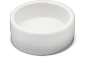 LuckyOpt Escape-Proof Reptile Food Dish Bowl, Ceramics Small Animal Bowls for Lizard Frog Snake Turtle Gecko Hamster Food Bowl for Anti Living Foods Escape, Reptile Water Dish (S)