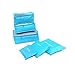 Produktbild Albeey 6 Stück Kleidertaschen Set Kofferorganizer Packtaschen Rucksack Blau