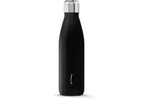 THE STEEL BOTTLE - Bottiglia Termica in Acciaio Inox, Isolamento sottovuoto a Doppia Parete, capacità 500 ml, Chiusura Ermetica, Borraccia Portatile