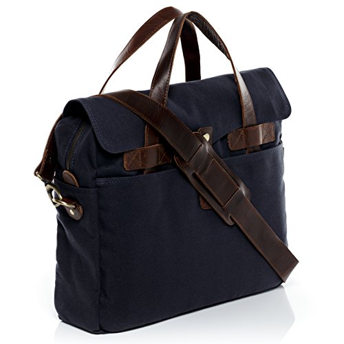 SID   VAIN   Laptoptasche CHASE - Unisex Notebooktasche gro   Ledertasche 15 4 Zoll Laptop Extra-Abtrennung - Businesstasche Damen Herren echt Leder b