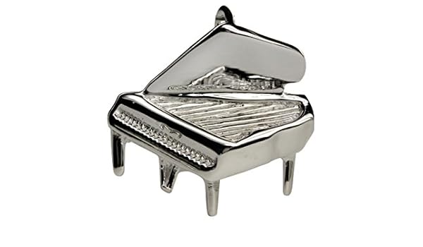 Silbermoos Pendentif Piano Piano A Queue Instrument De Musique Argent Sterling 925 Bijoux Femme