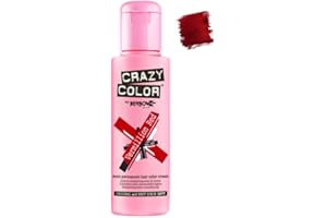 Crazy Color Vermillion Red no 40, 100ml - crème colorante Vermillion rouge