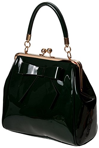 Banned Apparel American Vintage 50s ROCKABILLY LUCIDO BORSA - Verde