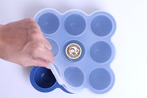 Gefrierbehälter zum Einfrieren und Aufbewahren von Babynahrung/Babykost und als Behälter für Babybrei. - 6