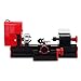 Produktbild SISHUINIANHUA Mini Classic Drehmaschine 6 in 1 Werkzeugschleifmaschine Sägebohrmaschine Metall Holz