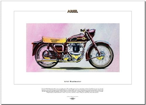 Ariel Huntmaster FH650 Fine Art Print. --- Ready to frame.