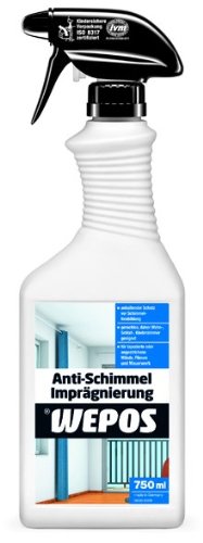 Wepos 2000001104 Anti-Schimmel Imprägnierung 750 ml
