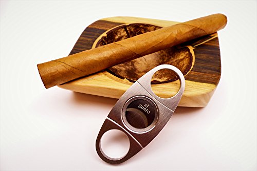 Zigarrenschneider mit Etui von EL GUSTO – Langanhaltende Schneidkraft, elegantes Design – Zigarrencutter Zigarrenbohrer von EL GUSTO - 5