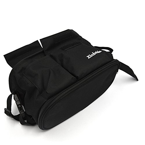 Universal-Kinderwagen Organizer Baby Korb Kinderwagen Travel Windel Tasche schwarz - 2