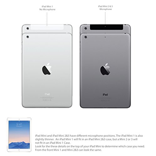 Pipetto Luxe Origami faltbare Lammfell-Hülle mit Stand für Apple iPad mini 2/3 türkis - 6